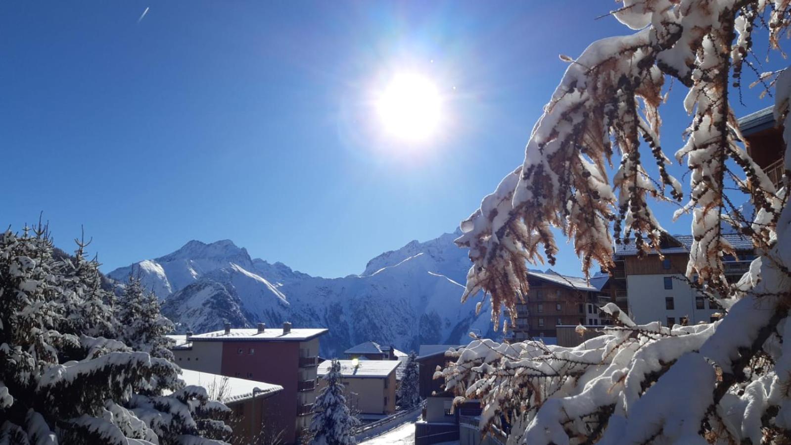 Studio Cosy Wifi Les Deux Alpes Centre Exterior foto